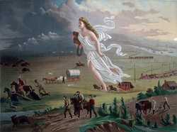 "American Progress" 1872 by John Gast