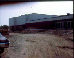 New Mattanawcook Academy building during construction