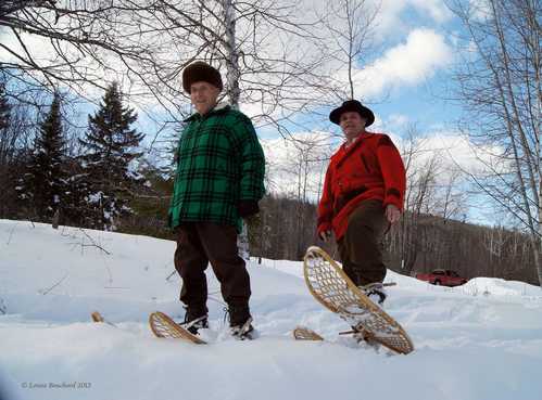 Becoming Master snowshoe makers